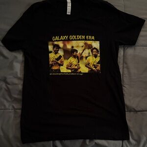 Galaxy Golden Era Black T-Shirt